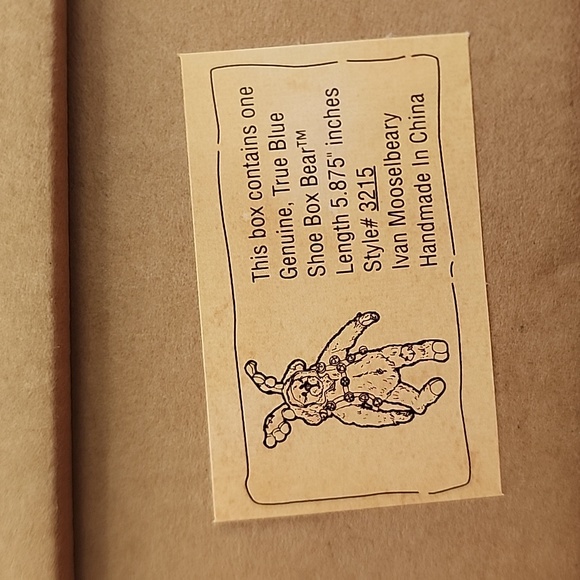BNIB Boyds Bears The Shoe Box Bears Ivan Mooselbeary Figurine - Picture 13 of 16